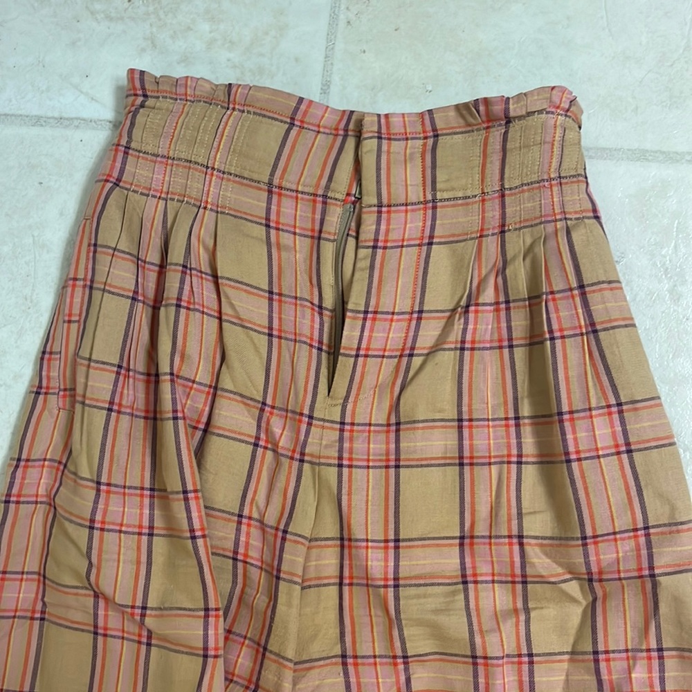 Anthropologie plaid pants